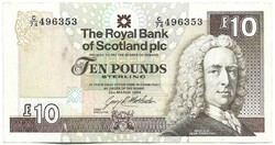 10 font pound pounds 1994 Royal Bank of Scotland G.R. Mathewson Skócia 1.
