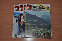 Vue Touristique 1977 .1. szám - 1981. első két szám hiánytalan sorozat Összesen: 18 db