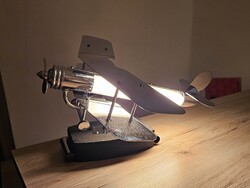 RITKA Art Deco Repülőgép Lámpa!