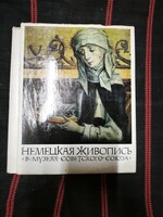 Ritka ritkaság 1972-ből! Német festészet szovjet múzeumokban művészeti album (orosz)