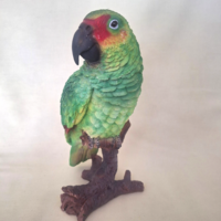 Green Decor Parrot Figure (Large)