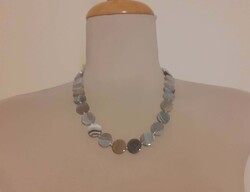 Mineral necklace (agate)