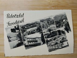 Régi képeslap,Erdély, Szováta, Szovátai részletek, mozaik lap, Weinstock fotó, postatiszta