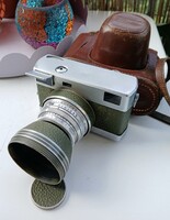 VIDEÓ! WERRA KELETNÉMET FÉNYKÉPEZŐGÉP, 1960-as évek, régi retro vintage.