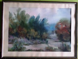 Lajos Dobos: Landscape