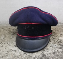 II. Világháborús német tűzoltó tányérsapka.