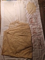 Hatalmas retro vintage textil csomag