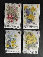 Man-sziget postatiszta virágok 1987