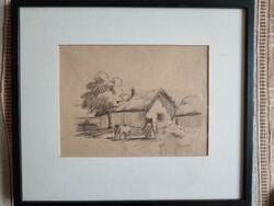 Nyilasy Sándor (1873-1934) eredeti grafikája