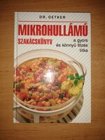 DR. OETKER MIKROHULLÁMÚ SZAKÁCSKÖNYV 1995 - könyv  (1)