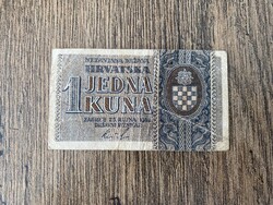 Horvátország 1 Kuna 1942 F