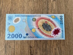 Románia 2000 Lei 1999 UNC