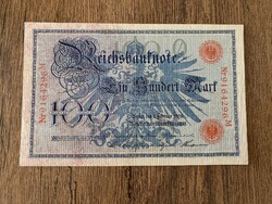 Németország 100 Márka 1908 XF