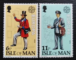 MAN142-3 / MAN-szigetek  1979 EUROPA CEPT bélyegsor postatiszta