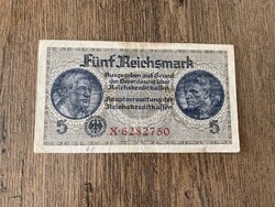 Németország 5 Márka 1940 F