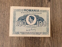 Románia 100 Lei 1945 UNC-