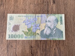 Románia 10000 Lei 2000 F