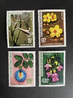 Felső-Volta virágok postatiszta 1977