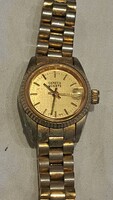 Geneva aranyozott Quartz női karóra