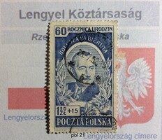 Lengyel bėlyeg -hiánypótl. ( pol 21)