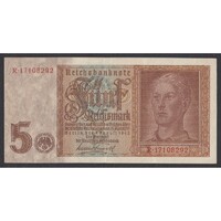 Németország,5 reichsmark 1942 VF+