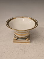 Empire bécsi porcelán kínáló edényke
