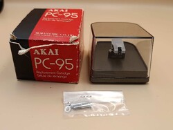 ÚJ! AUDIO TECHNICA gyártmány AKAI PC-95 hangszedő és RS-95 tű stylus cartridge