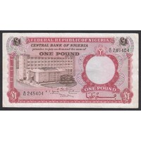 Nigéria,1 pound 1967 F