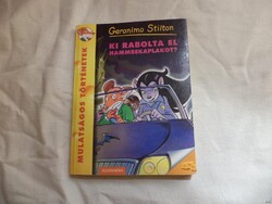 Stilton - Ki rabolta el Hammbekaplakot? könyv (8060)