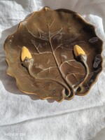 Antique Zsolnay, Yellow Lotus Pattern, Plate