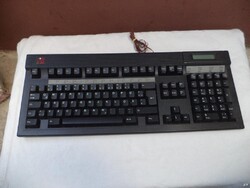 Escom retro PC? Billentyűzet, fekete (7717)