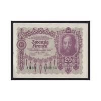 Ausztria,20 kronen 1922 EF+