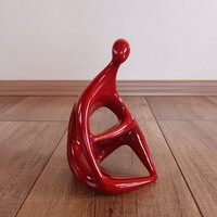 Régi Zsolnay Török János modern eozin figura