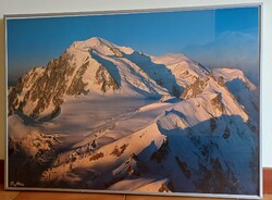 Fénykép poszter fém keretben: Mont Blanc