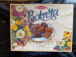 Retro Bokréta bonbonos doboz
