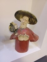 Vertél Andrea kerámia figura