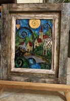 Special glass painting