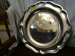 ANTIK ART DECO EZÜST KÍNÁLÓ TÁL ASZTALKÖZÉP TÁLCA  399 GR. !!!
