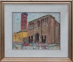 Breznay József: Theodoric palotája (Ravenna)