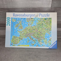 Ravensburger Európa-térkép puzzle, 2000 db