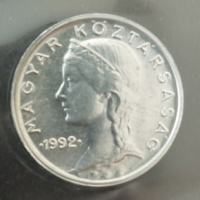 1992. RARE! ONLY 30,000 PIECES MADE! 5 FILLÉR IN CIRCULATION SORBS! UNC!
