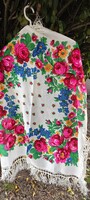 Stunning Unique New Folk Costume Scarf