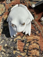 Hollóházi porcelán béka