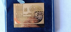 AMS - Auto-Moto Savez Jugoslavije Car Plaque