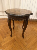 Vintage-style Inlaid Small Table