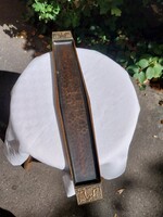 Dömötör László bronz tálca