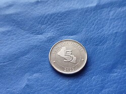 LIBÉRIA 5 DOLLÁR 2022 LONE STAR FOREVER! UNC!