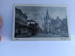 Kassa Jakab-palota régi képeslap - Márton Jenő, Margit fényképészet, postatiszta