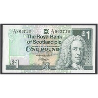 Skócia,1 pound 1999 - Royal Bank of Scotland EF+