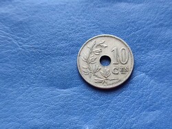 BELGIUM 10 CENTIMES 1904 LYUKAS! II.LIPÓT KIRÁLY! BELGIE!